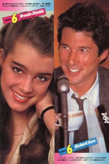 Harrison Ford Brooke Shields Richard Gere 1981 JPN Picture clipping UB