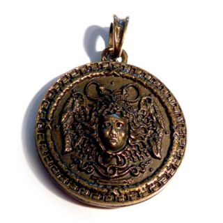 Pcs Medusa Pendant Greek Mythology Jewelry Necklace