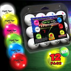  Variety Pack Golf Balls LED Light Up Golf Balls Night Time Golf