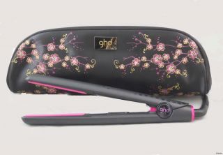 GHD Pink Cherry Blossom 1 Gold Hair Straightener Flat Iron New Fall