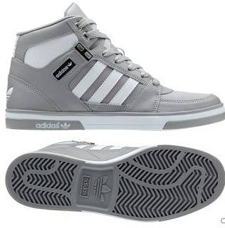 New Adidas Originals Mens Hard Court Hi 2 0 Gray White Shoes Retro