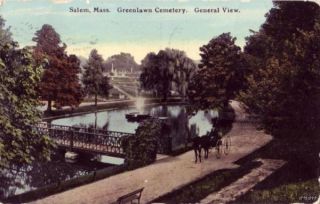 Greenlawn Cemetery Salem MA 1912
