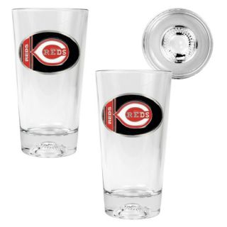Great American Products MLB Pint Ale Glass with Baseball Bottom Set of