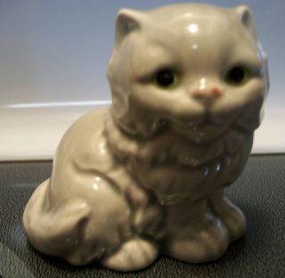 Goebel w Germany Grey Persian Cat Figurine 31 117