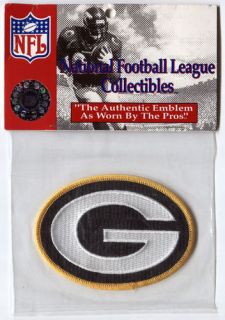 NFL Green Bay Packers Helmet Logo Patch MINT Made in the USA FAST