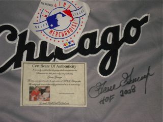 GOOSE Gossage Autographed Jersey White Sox w Proof