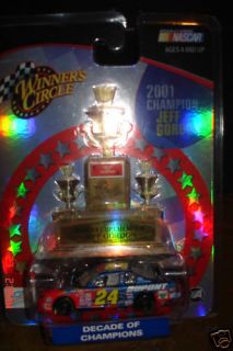 Jeff Gordon 24 Dupont Rainbow Decade of Champions CAR2