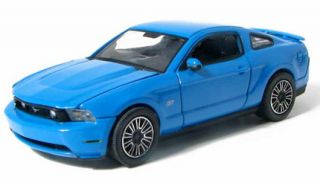 Greenlight Collectibles 1 64 Scale Grabber Blue 2010 Ford Mustang GT