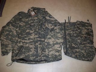 Brand New ACU Gore Tex Gen III Cold Weather Jacket & Trousers ECWCS