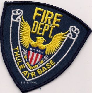 Thule Air Base Greenland Fire Patch