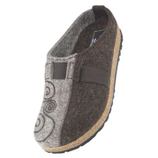 Haflinger Magic Classic Grizzly Clogs Chocolate Earth