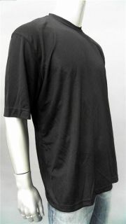 Greg Norman Mens 2XL Lightweight Shirt Top Black Athletic Solid