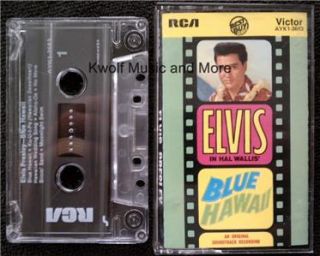 Elvis Presley Blue Hawaii Soundtrack Cassette