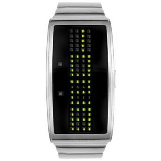 Giordano Mens LED Digital Stainless Steel Watch NIB