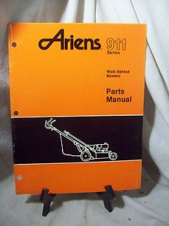 ariens 911 series walk behind mower parts manual time left