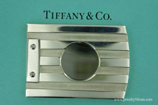 Tiffany Co Sterling Silver 925 Atlas Cigar Cutter