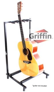  Multiple Guitar Bass Stand Holder Stage Folding Multi Rack Griffin
