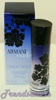 Giorgio Armani CODE for Women Mujer Ladies1.0oz/30 ml Eau de Parfum