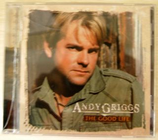 Andy Griggs The Good Life CD Country Music Tears Time Tatto Rose 2008