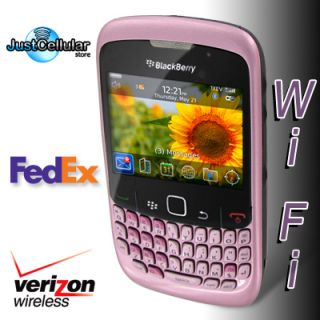  BlackBerry 8530 Curve 3G WiFi GPS PINK Cell Phone No Contract VERIZON