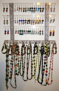 Mini Glitzy Girl Earring Organizer Holder Jewelry Box 29 Fabrics to