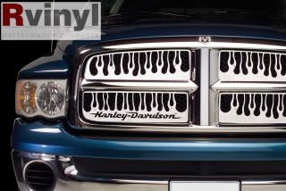 Putco Dodge Charger 2005 2010 Honeycomb Bumper Flaming Custom Grille