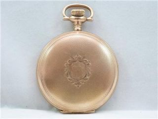  Private Label Rochester NY Klee & Groh 17J Longines HC Pocket Watch