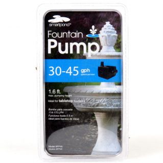 Smartpond 30 45 GPH Water Garden Fountain Pump FP45