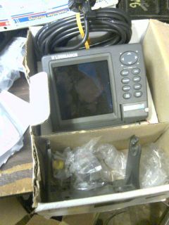 Lowrance LMS 332C Fishfinder with Transducer and Mounting Bracket