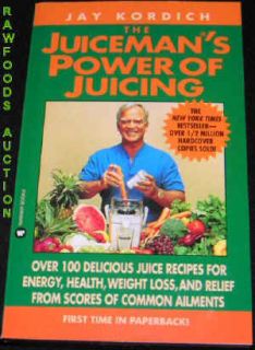 New Juicemans Power of Juicing Book 100 Juice Recipes