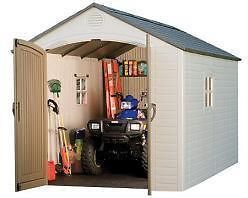 lifetime shed 6402 8 x 12 5 plastic storage building