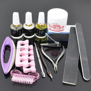 Manicure Pedicure Nail Art Polish Topcoat Softener Clipper Nourishing