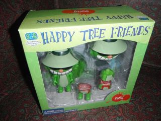 HAPPY TREE FRIENDS NEW IN BOX SHIFTY ACTION FIGURE TOY CUT UP