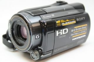 Sony Handycam HDR XR500V 120 GB Camcorder   Black