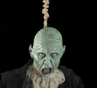 halloween horror prop fester hanging corpse