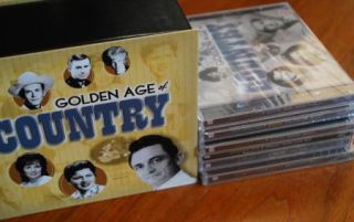 The Golden Age of Country Time Life CD 10 Discs Box Music