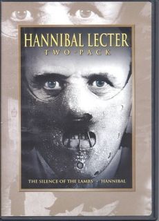 Hannibal Lecter Two Pack DVD The Silence of the Lambs Hannibal
