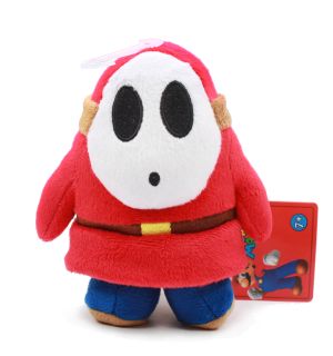 Authentic Brand New Global Holdings Super Mario Plush   5 Shy Guy