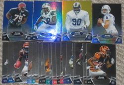 53) lot 2012 Bowman Sterling Football Auto Patch Jersey Refractor RG3