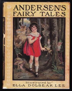 Hans Andersens Fairy Tales w DJ 1926 Ella Dolbear Lee Edition M A