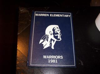 1981 Warren Elementary School Yearbook Bowling Green KY
