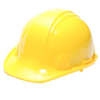 Safety Hard Hat with Ratchet Headgear Yellow