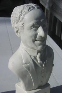 Sculpture Bust Statue Mr Harry Houdini Smiling RARE