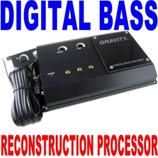 Gravity Digital Bass Machine Reconstruction Processor Epicenter with