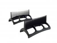 Belson Gold N Hot 2 Piece Offset Comb Attachment Set for Hair Styler