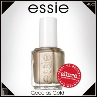 Essie GOOD AS GOLD Nail Polish Lacquer .46 oz Salon Manicure Fun