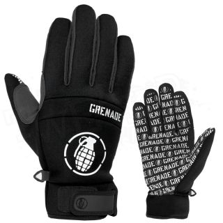 New 2013 Grenade Brainwasher Mens Snowboard Pipe Gloves Black x Large