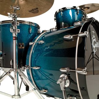 Gretsch Renown Maple 24 Bass Drum Cobalt Sparkle Fade 3 Piece Shell