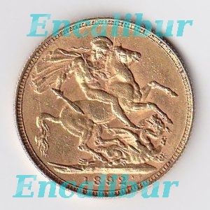  United Kingdom British Gold Full Sovereign 0 235 oz 7 32 G Gold