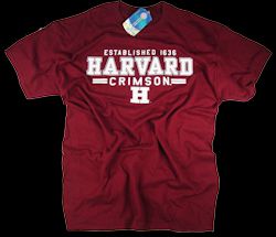 Harvard T Shirt College University Crimson Crew NCAA Officially